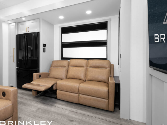 | Model G 4155 Toy Haulers 56 Optional Sofa w/ 3 Recliners