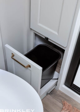 | Model G 3500 Toy Haulers 65 Brinkley RV Model G 3500 Fifth Wheels Int Bathroom Trash Bin 9415