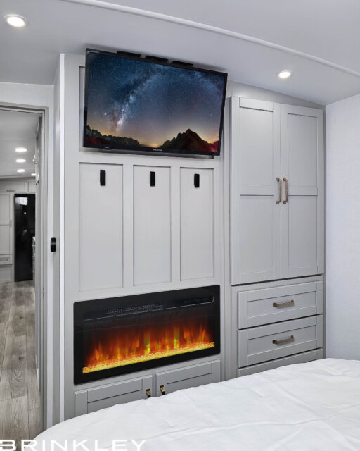 | Model Z AIR 285 Travel Trailers 13 Fireplace & TV