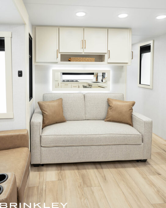 | Model I 275 Travel Trailers 17 Trifold Sofa w/ Sleeper