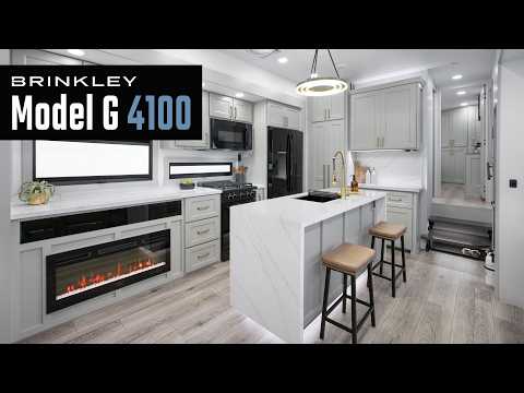| Model G 4100 Toy Haulers 7 Brinkley RV Model G 4100 Fifth Wheel Tour