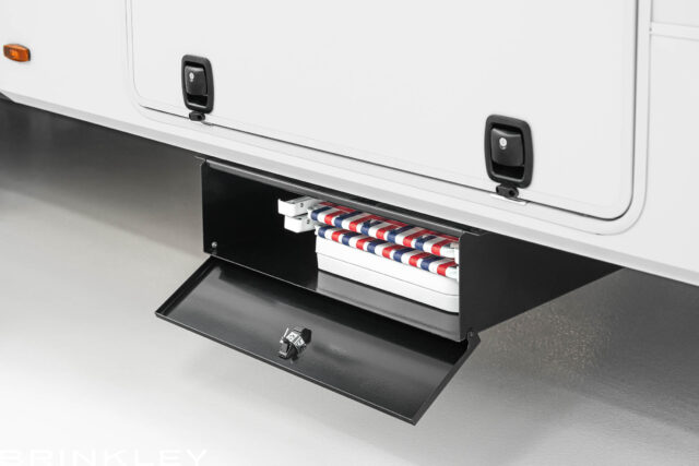 | Model Z 3300 Fifth Wheels 45 2025 Brinkley RV Model Z 2680 Exterior Under I Beam Storage 5922