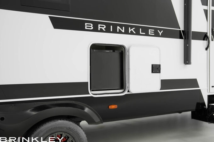 | Model I 294 Travel Trailers 59 Model I 294 Travel Trailers Exterior 12v Fridge 2025 Brinkley RV 9011