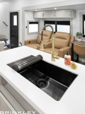 | Model Z 3420 Fifth Wheels 11 Model Z 3420 Fifth Wheels Kitchen Sink Faucet 2026 Brinkley RV 9807
