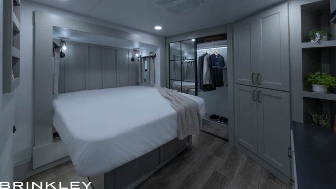 | Model Gx Toy Hauler Line 86 Model Gx 3500x Fifth Wheels Bedroom Dimmable Lights 2026 Brinkley RV 0982