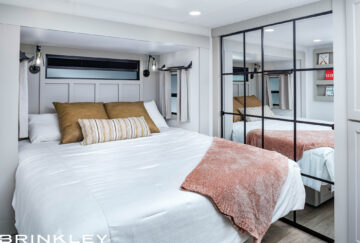 | Model G 3500 Toy Haulers 51 Brinkley RV Model G 3500 Fifth Wheels Int Bedroom Main 9600