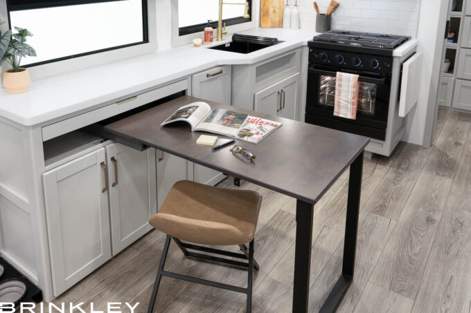 | Model Z 2810 Fifth Wheels 20 Model Z 2810 Fifth Wheels Dining Room Z Dinesk L Desk 2026 Brinkley RV 9547