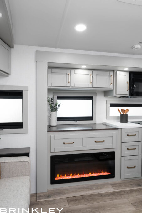 | Model Z AIR 310 Travel Trailers 32 5,000 BTU Fireplace