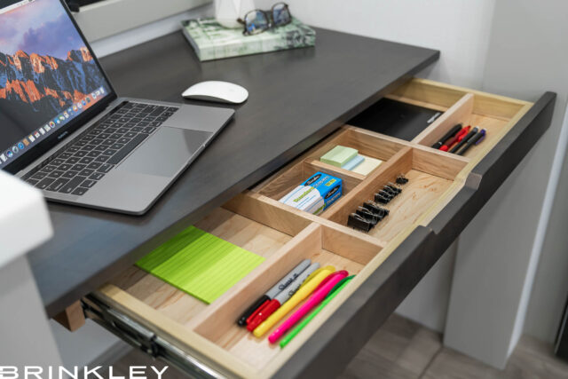 | Model Z 2680 Fifth Wheels 21 2025 Brinkley RV Model Z 2680 Office Desk Storage Drawer 6017