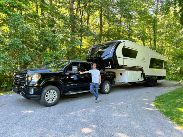 | R&D Hits the Road! The Making Of The Model Z 10 Micha Staley 1st Prototype Model Z Fifth Wheel