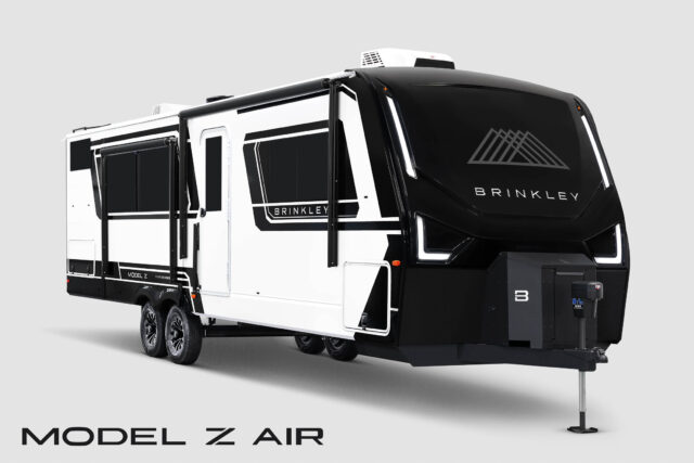 | Model Z AIR 285 Travel Trailers 9 The Model Z AIR has sleek, modern, clean lines is finally here, utilizing the latest automotive-grade materials.