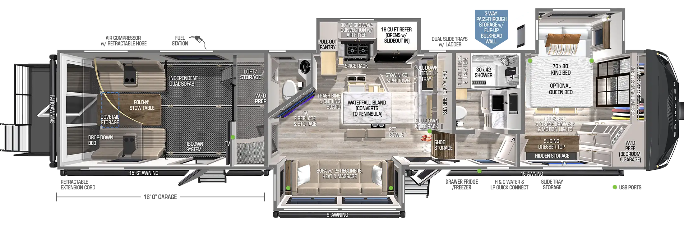 | Model G 4000 Toy Haulers 1 Model G 4000 Toy Haulers Floorplan