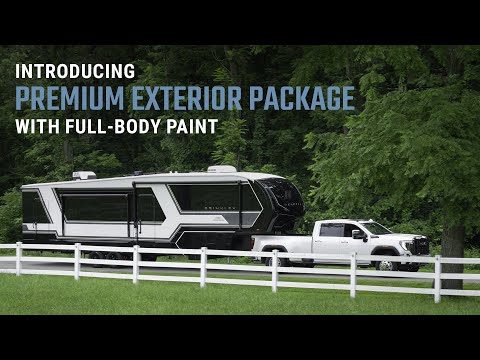 | Model Z Fifth Wheel Line 5 Introducing Model Z Premium Exterior Packages with Full Body Paint