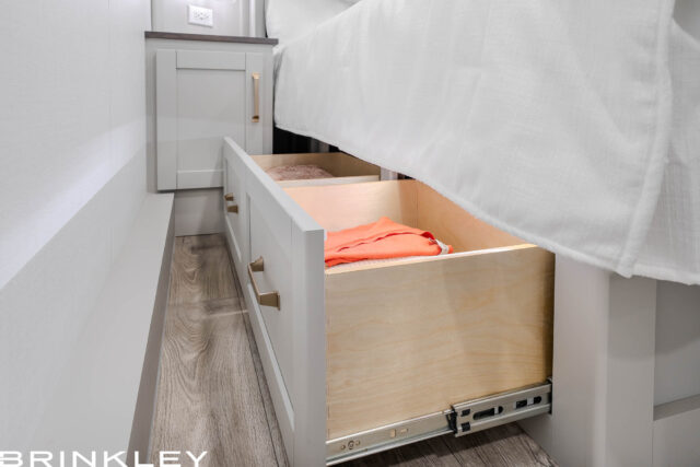 | Model Z 2670 Fifth Wheels 16 2025 Brinkley RV Model Z 2670 Bedroom Under Bed Drawers 1406