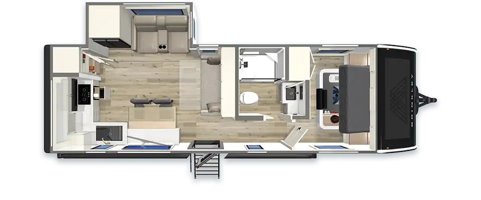 Brinkley RV I 275 Travel Trailer Floorplan Brinkley RV I 274 Travel Trailer Floorplan