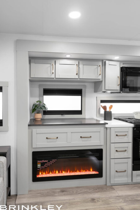 | Model Z AIR 297 Travel Trailers 32 5,000 BTU Fireplace