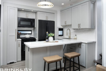 | Model G 3500 Toy Haulers 39 Brinkley RV Model G 3500 Fifth Wheels Int Kitchen Main Flip Up Peninsula 9051