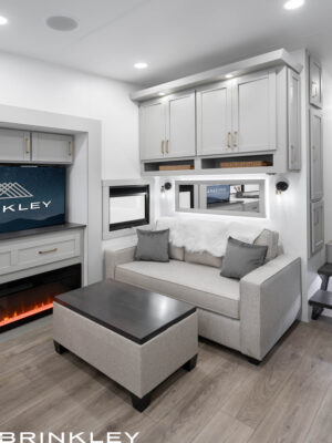 | Model Z 3420 Fifth Wheels 18 Trifold Sofa w/ Sleeper