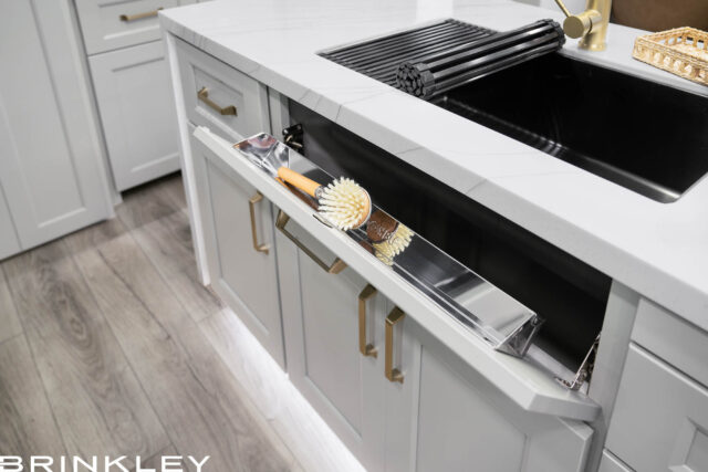 | Model G 4100 Toy Haulers 46 2025 Brinkley RV Model G 4100 Kitchen Tip Out Tray 3997