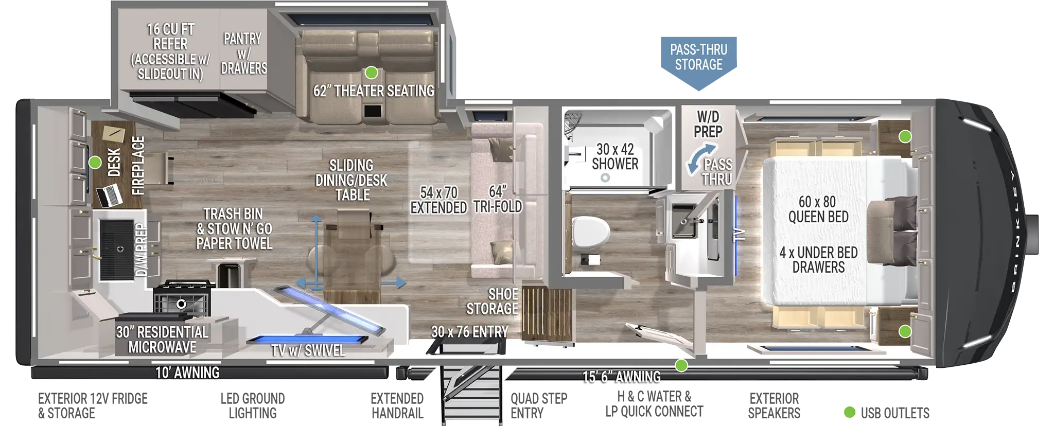 | Model Z 2680 Fifth Wheels 1 Fifth Wheels Under 30 Feet