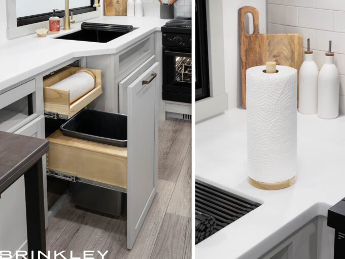 | Model Z 2810 Fifth Wheels 13 Model Z 2810 Fifth Wheels Kitchen Trash Bin Paper Towel Caddy 2026 Brinkley RV 9520M