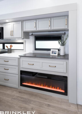 | Model Z 3420 Fifth Wheels 16 Fireplace w/ 5,000 BTU Electric Heat