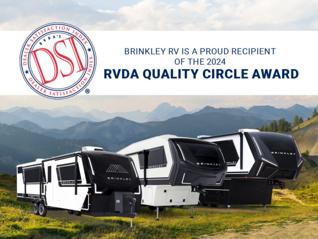 | Brinkley RV Receives Coveted 2024 Quality Circle Award 4 Best Quality RV Manufacturers
