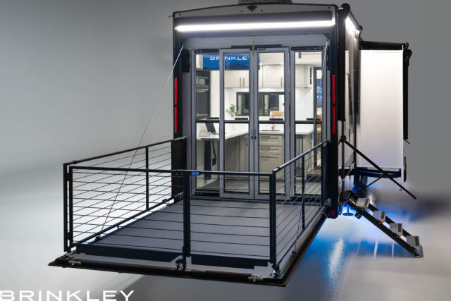 | Model G 3250 Toy Haulers 9 Large Rear Patio