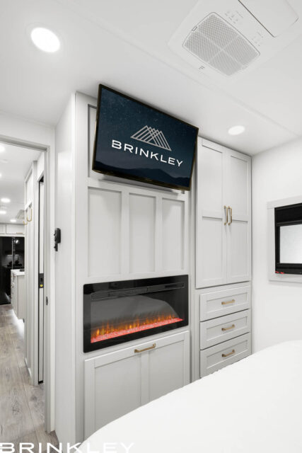 | Model Z AIR 297 Travel Trailers 43 2025 Model Z AIR 285 Bedroom TV Fireplace 7134 EARLY 2025 PREVIEW