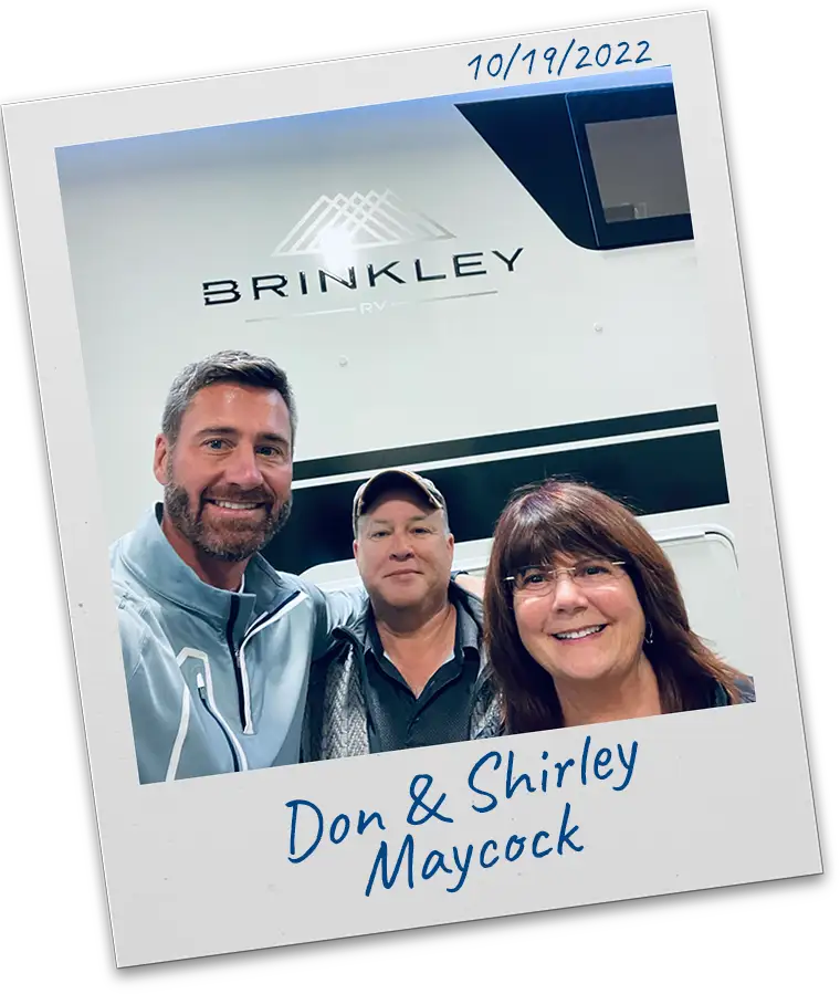 | Brinkley Model Z 3100 Review: Don & Shirley Maycock 1 Brinkley RV Model Z Reviews