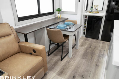 | Model Z 3300 Fifth Wheels 8 2025 Brinkley RV Model Z 3300 Dining Room Dinesk 5717