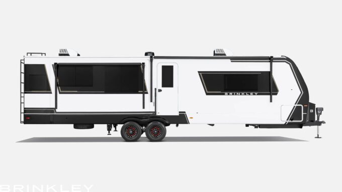 | Model Z AIR 310 Travel Trailers 52 Model Z AIR 310 Travel Trailers Exterior Campside Profile 2025 Brinkley RV 7680