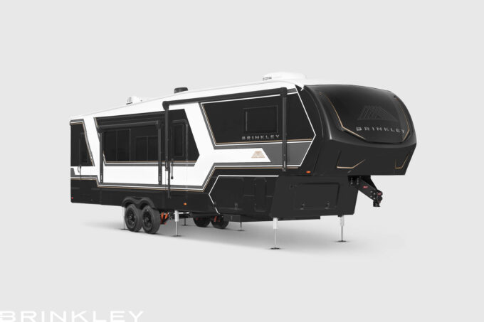 | Model Z Fifth Wheel Line 68 Premium Exterior Package with White & Black Paint