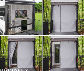 | Model Z 3400 Fifth Wheels 37 Outside Kitchen Weather Barrier with Access Door