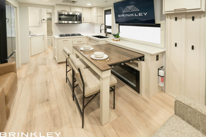 | Model I 294 Travel Trailers 16 Pull-Out Dining Table