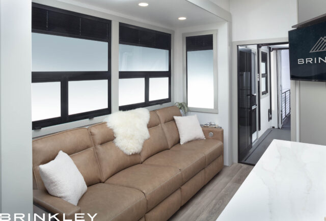 | Model G 4000 Toy Haulers 45 Sofa with Recliners