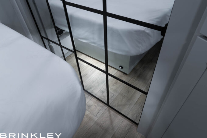 | Model Gx Toy Hauler Line 91 Model Gx 3500x Fifth Wheels Bedroom Motion Lights 2026 Brinkley RV 0745