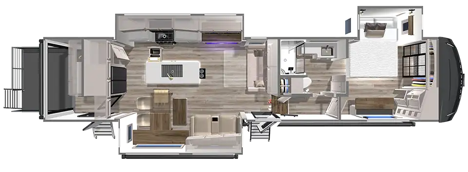Fifth Wheel with an Outside Kitchen & Patio Fifth-Wheel-with-Patio-Outside-Kitchen-Z3420-by-Brinkley