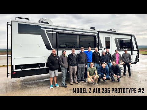 | Model Z AIR Travel Trailer Line 2 Prototyping #2 of the Brinkley Model Z AIR Travel Trailers (BTS Time-lapse)