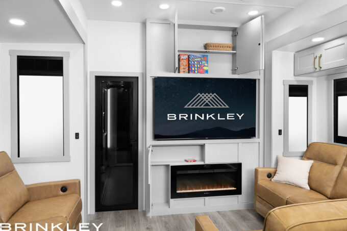 | Model G 4155 Toy Haulers 54 Entertainment Wall Storage