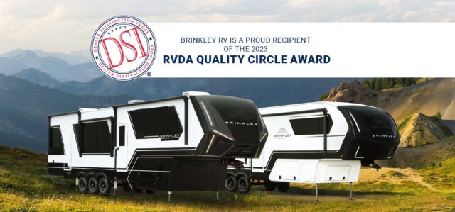 | Brinkley RV Receives Coveted 2023 Quality Circle Award 5 Best RV Manufacturers