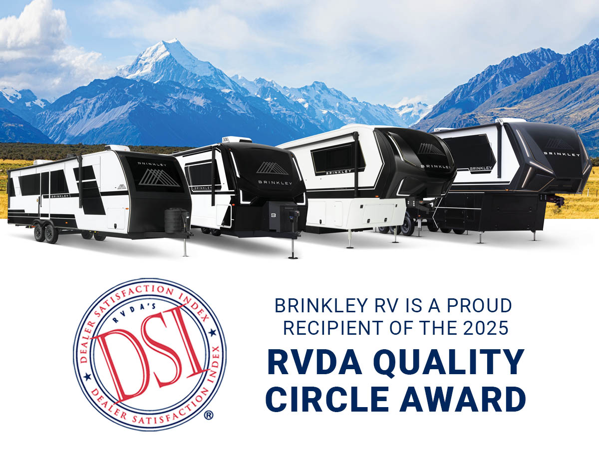 | Brinkley RV Awarded Third Consecutive Quality Circle Award 1 Best RV Brands