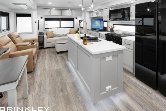 | Model Z AIR 297 Travel Trailers 6 Luxury Travel Trailers with Residencial Interiors
