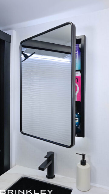 | Model G 4100 Toy Haulers 70 Brinkley RV Model G 3500 Fifth Wheels Int Bathroom Medicine Cabinet 092156